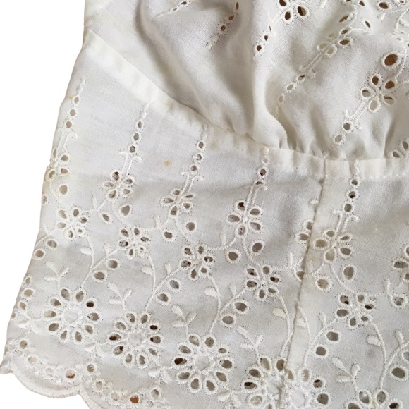 Hanky Panky Eyelet Button Up Bralette size small - Picture 5 of 15